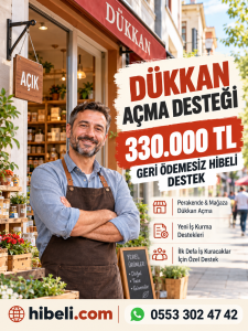 Yeni Dükkan Açacaklara Hibeli Destek