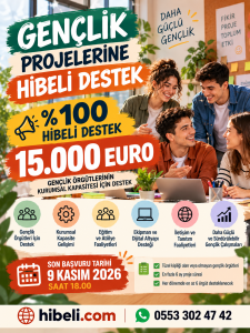Gençlik Projelerine Hibeli Destek