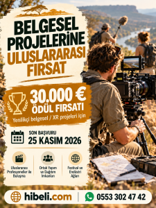 Belgesel Çekimlerine Hibeli Destek